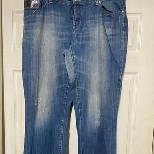 Seven7 Jeans with Rhinestone pockets